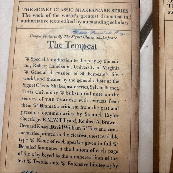 Vintage Shakespeare Book Set - Brown - Picture 7 of 7